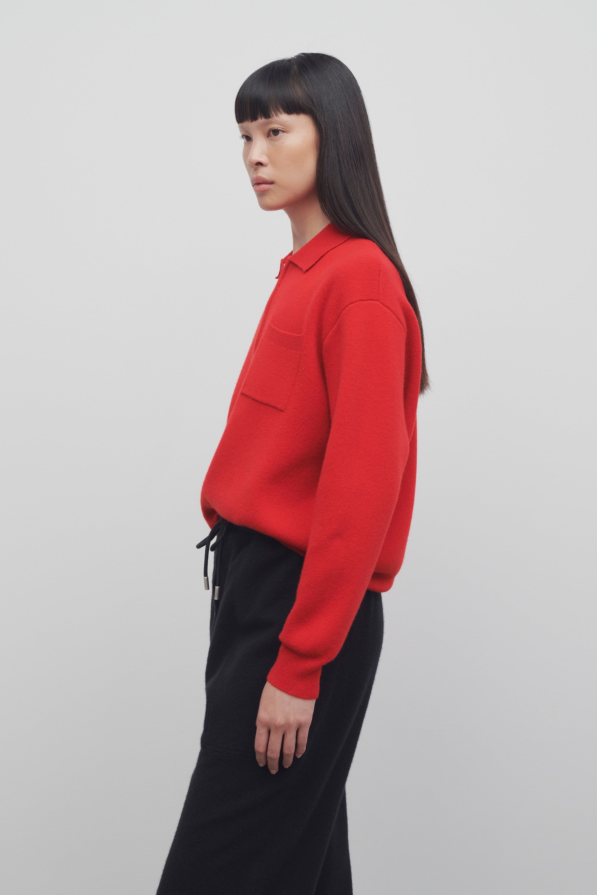 Halvar Polo Sweater in Cashmere - 4