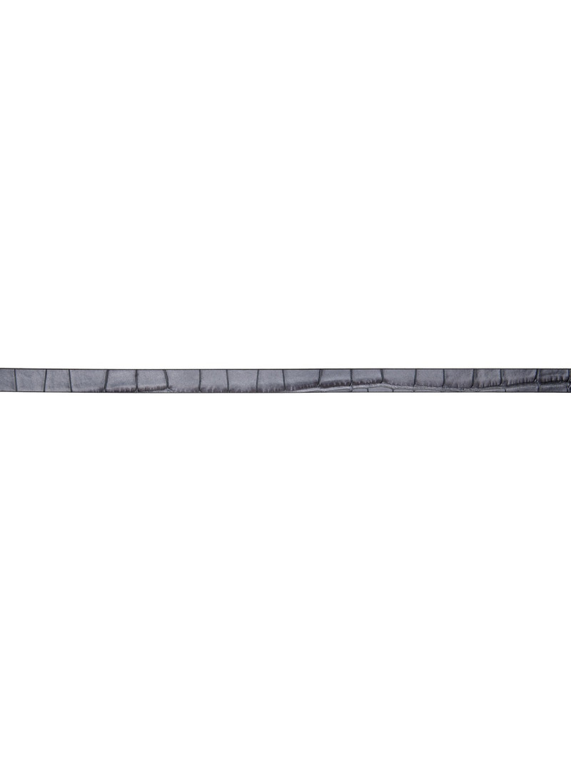 Vivienne Westwood Gray Alex Mini Charm Belt outlook