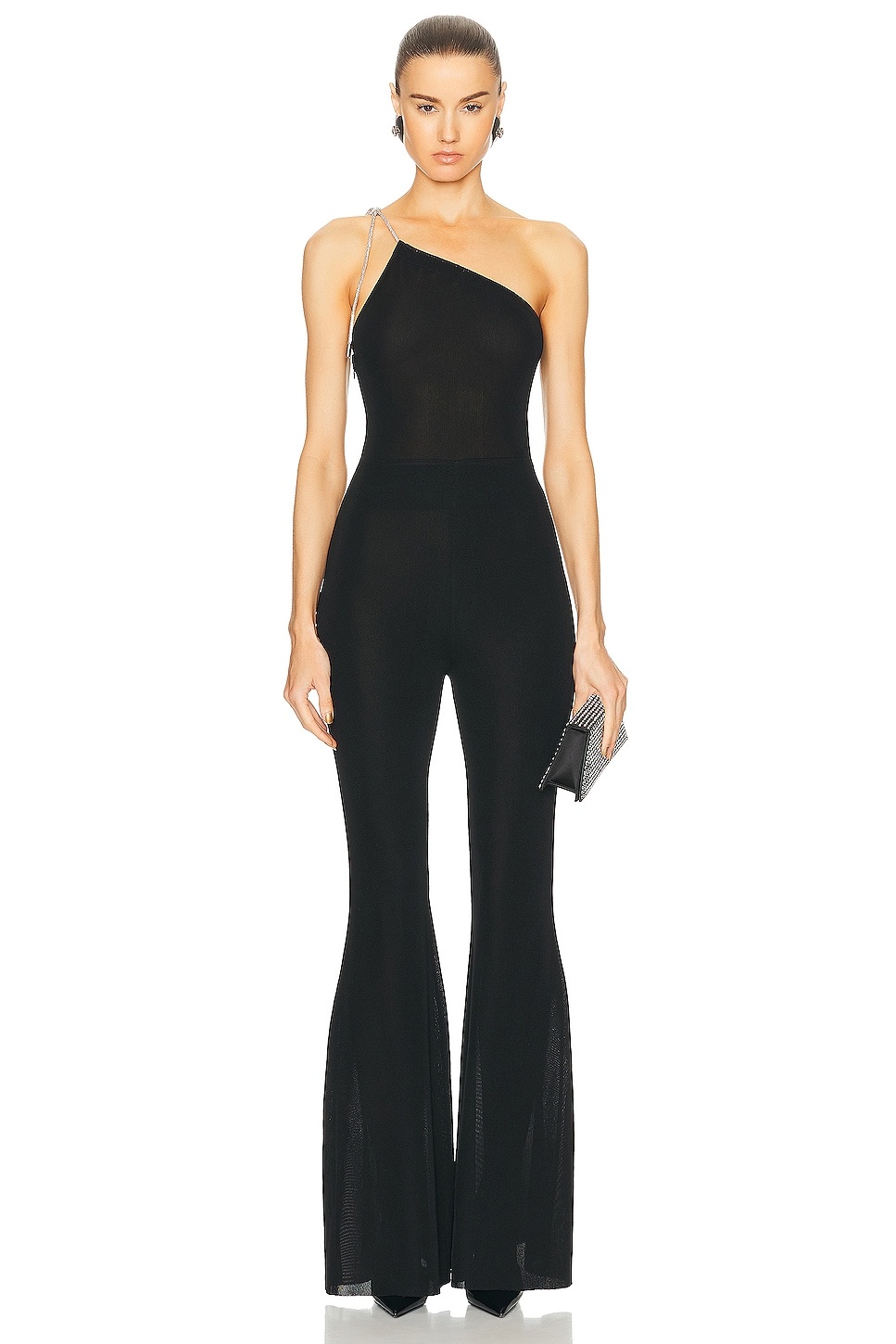 Viscose Knit Jumpsuit - 1