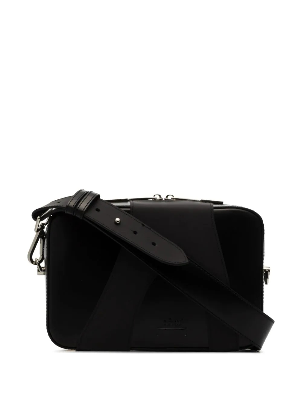 panelled crossbody bag - 1