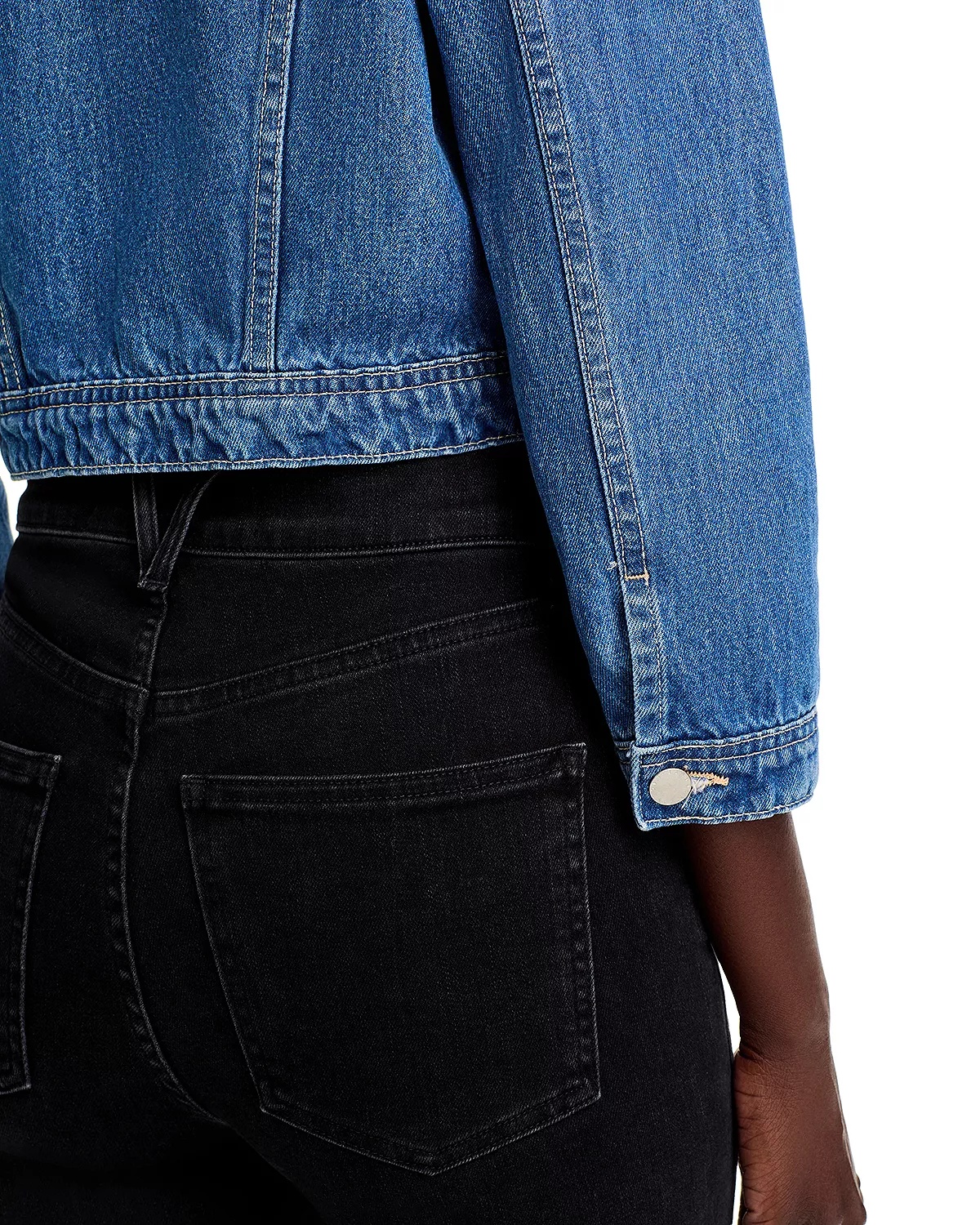 Koda Cropped Denim Jacket - 6