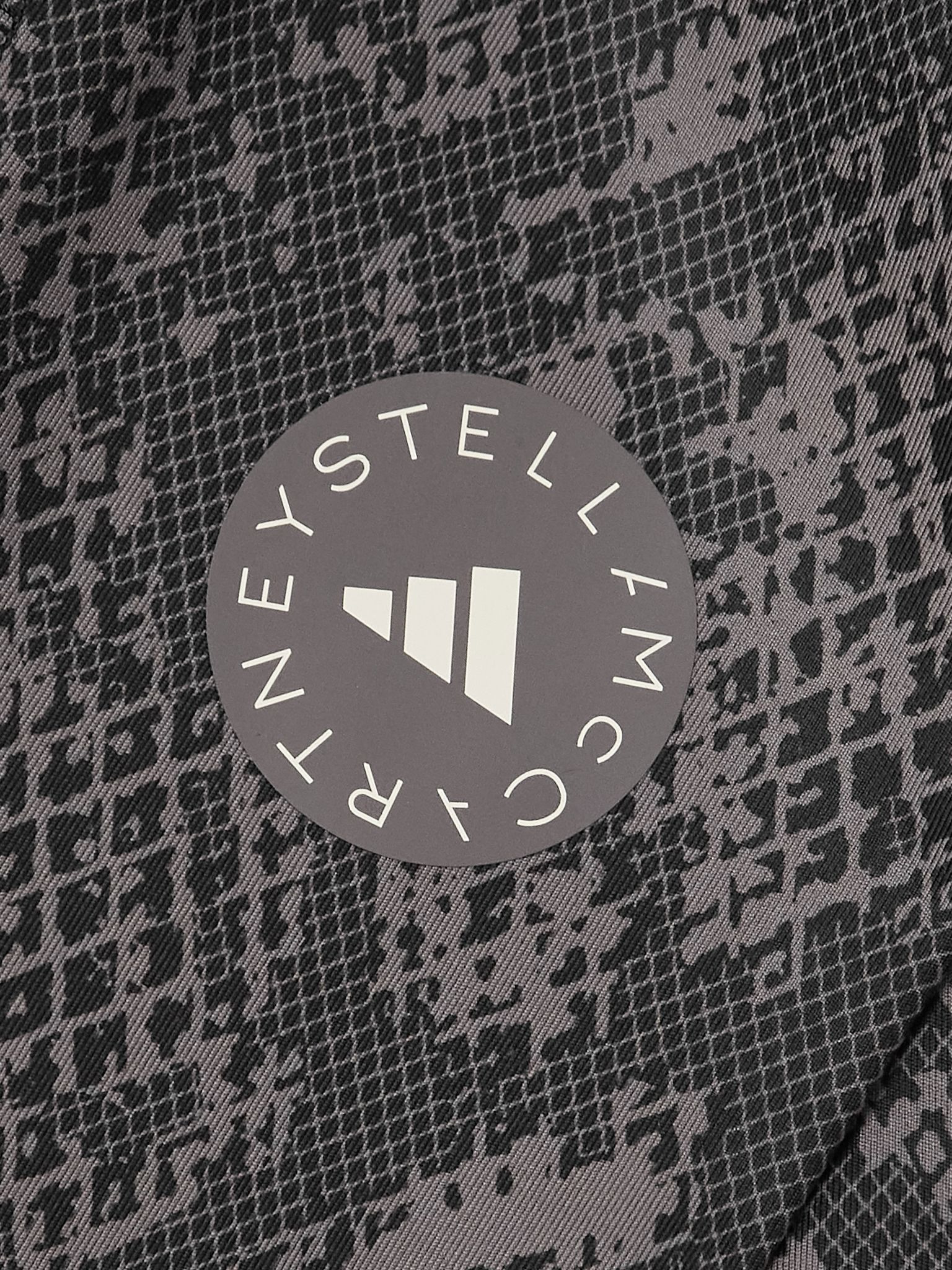 Printed recycled leggings Dark gray - 5
