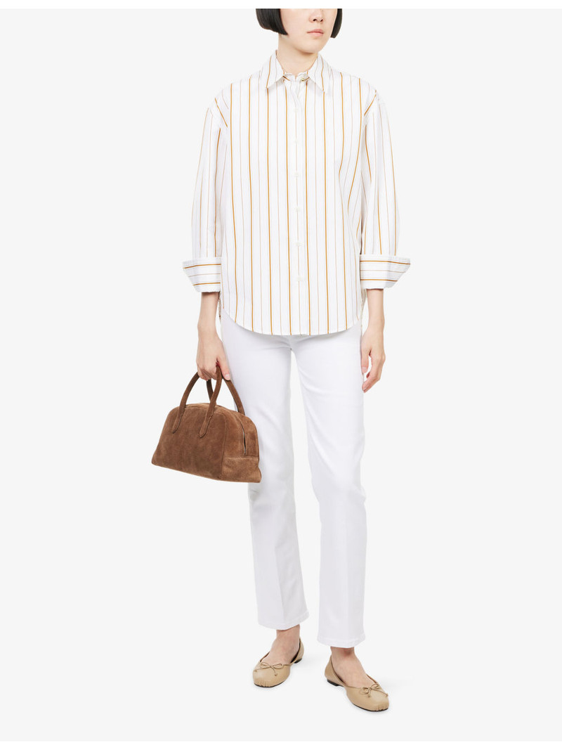 FRAME Le Sleek Straight-Leg Stretch-Denim Jeans outlook