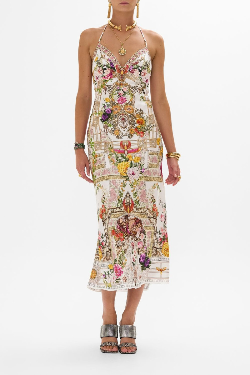 CHAIN DETAIL SLIP DRESS 1