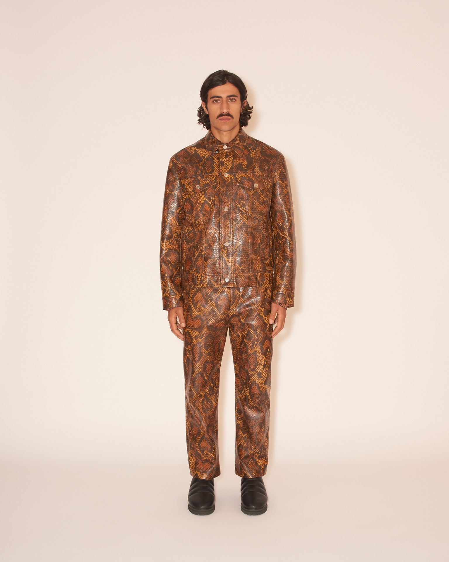 BOYCE - Patch pocket jacket - Snake skin - 3