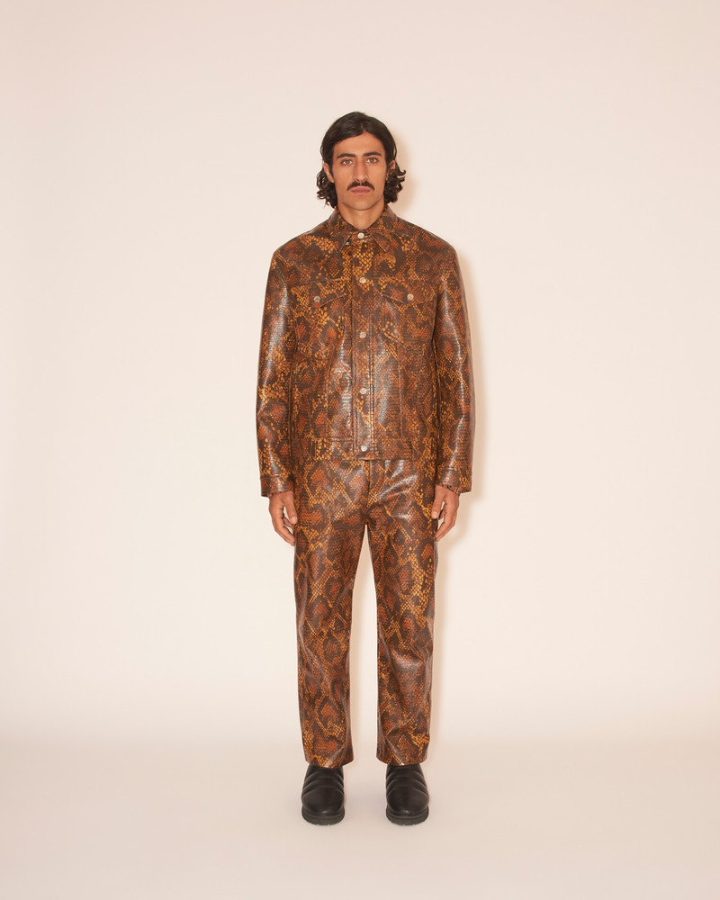 BOYCE - Patch pocket jacket - Snake skin 3