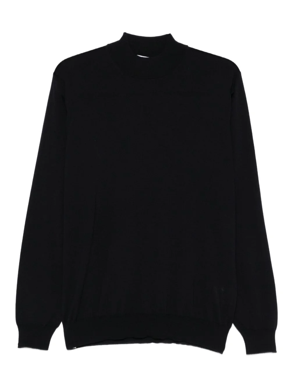 mock-neck wool sweater - 1