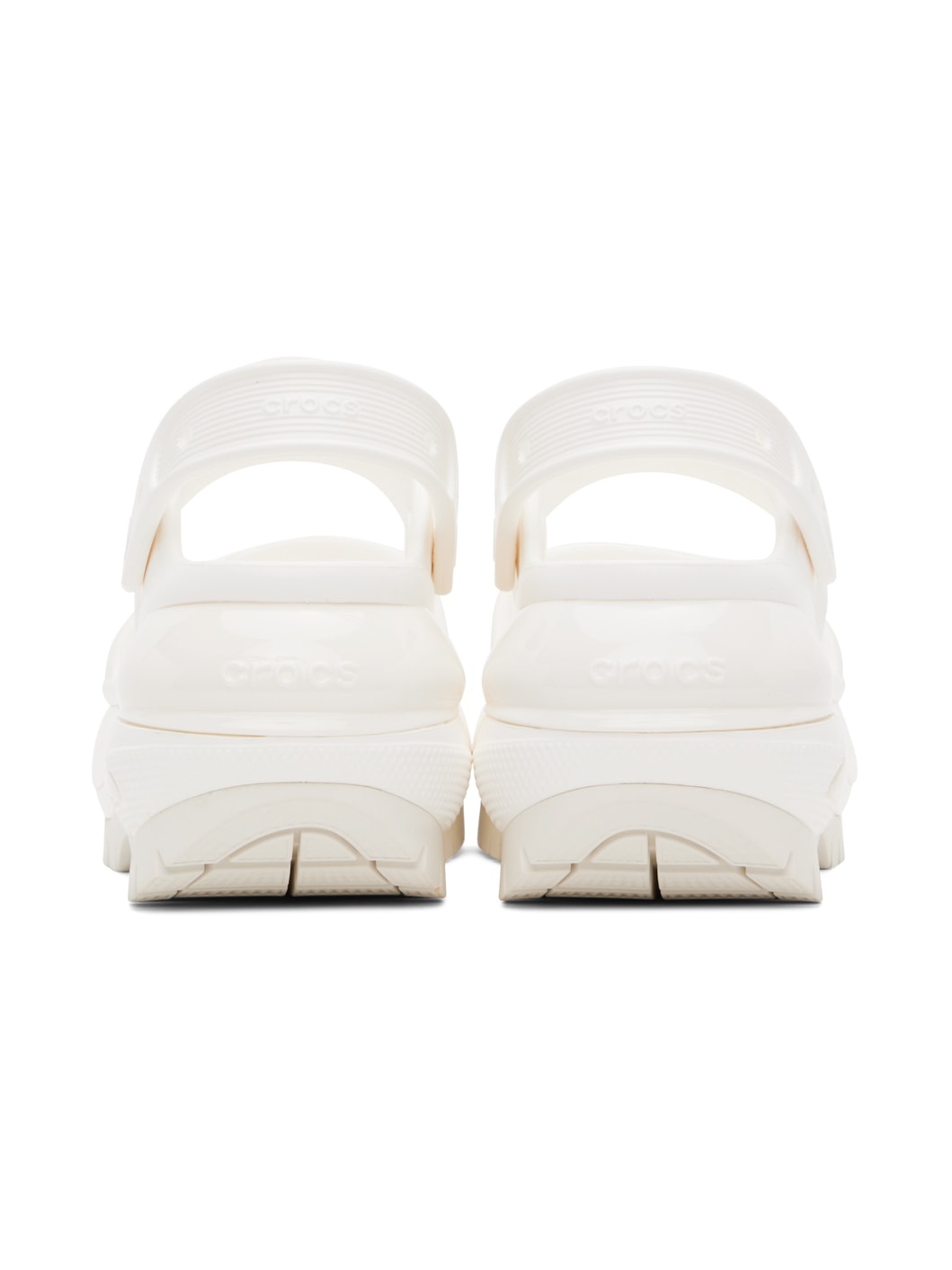 White Mega Crush Sandals - 2
