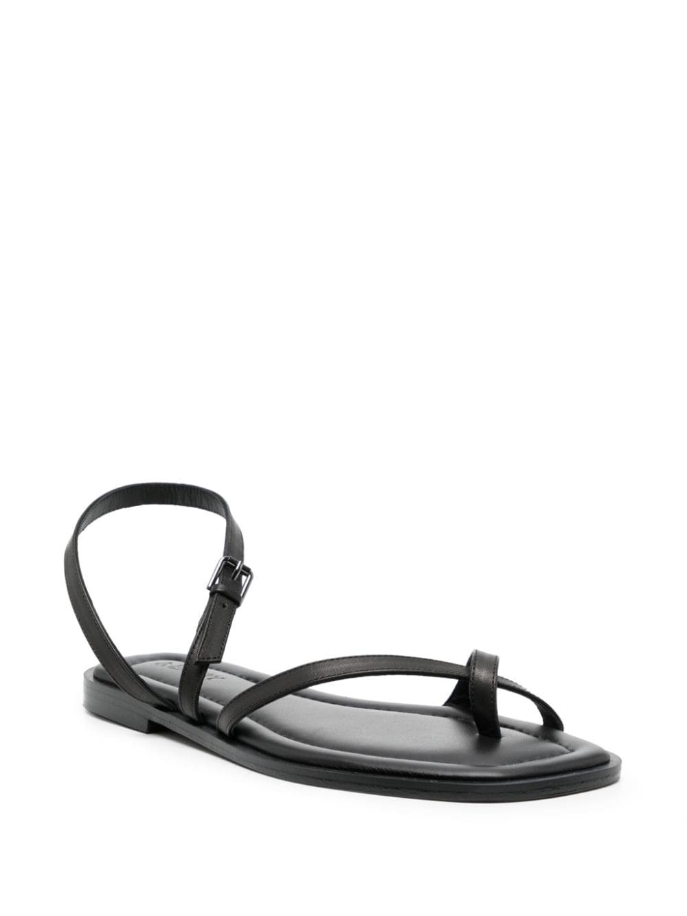 Lucia buckle-fastening leather sandals - 2