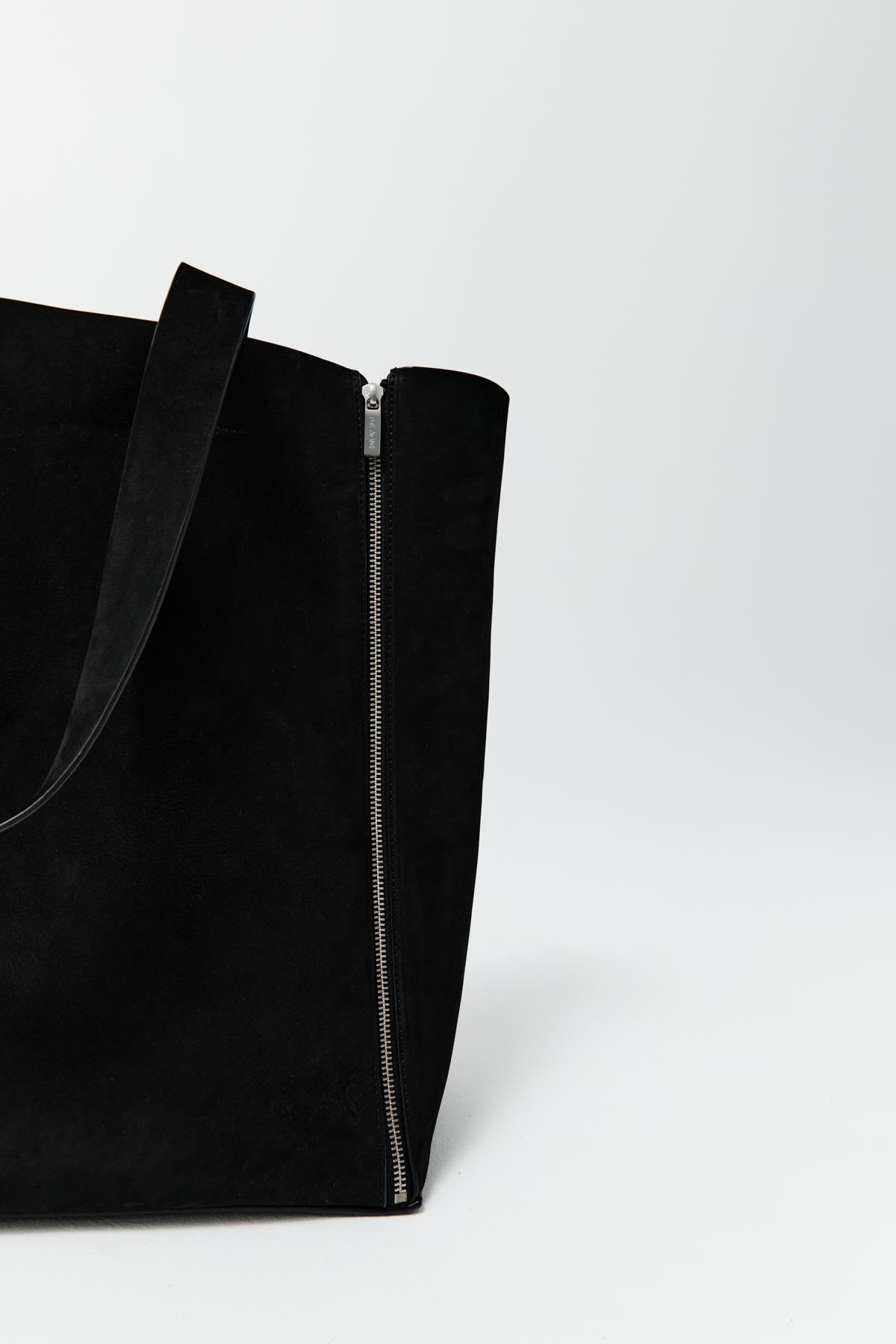 Zip Tote Bag - Black - 4
