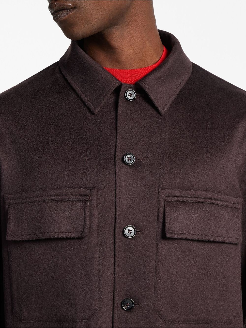 Alba Oasi cashmere overshirt - 5
