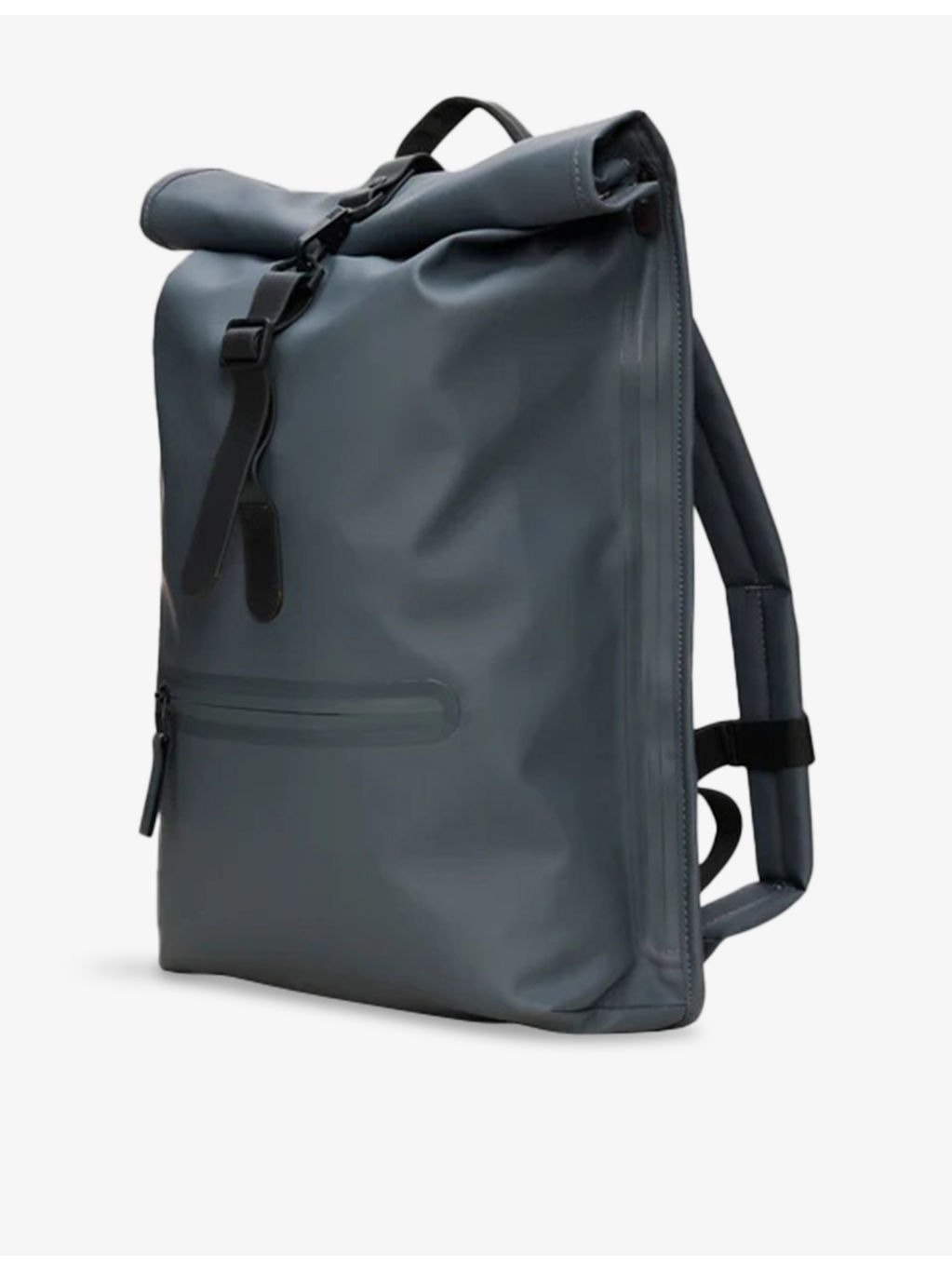 Roll-top waterproof shell backpack - 3