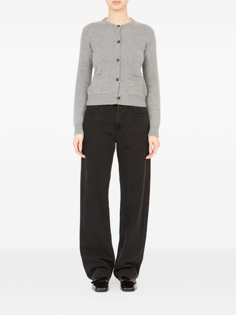 MM6 Maison Margiela patch-pocket button cardigan outlook