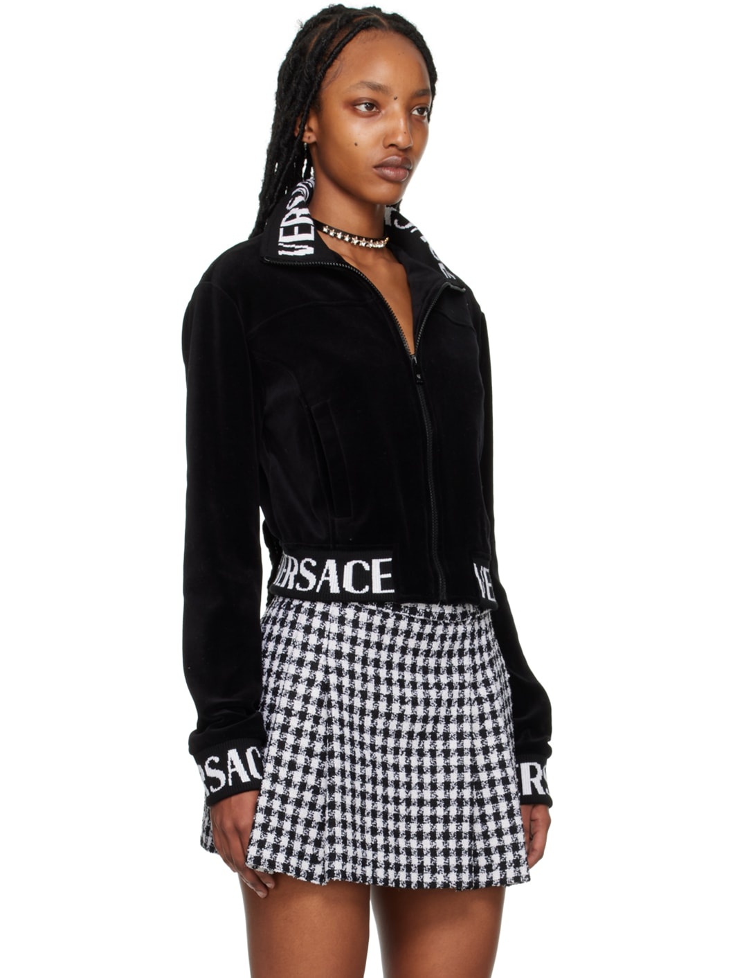 Black Zip Sweatshirt - 2