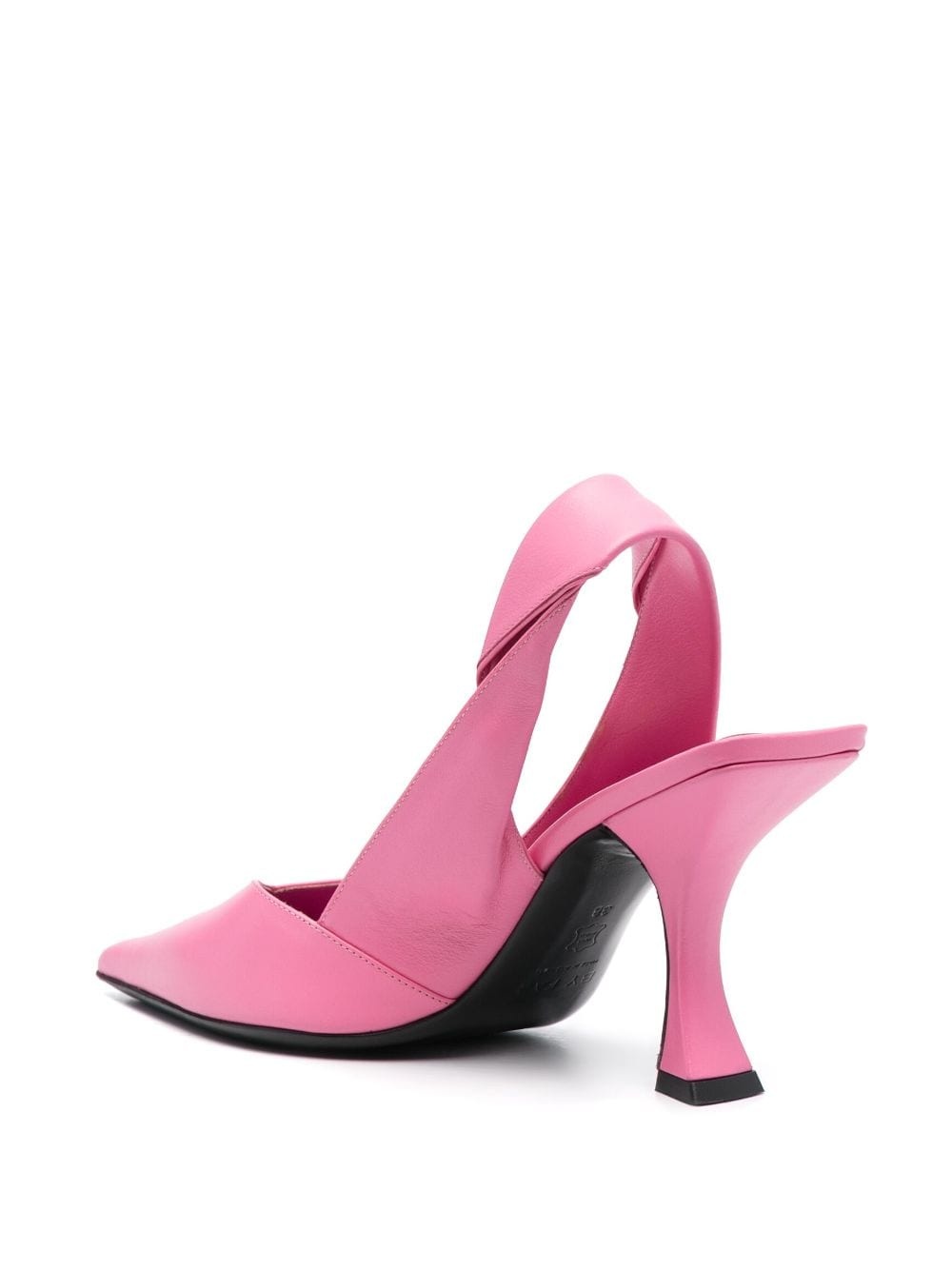 Yasha 90mm slingback leather pumps - 3
