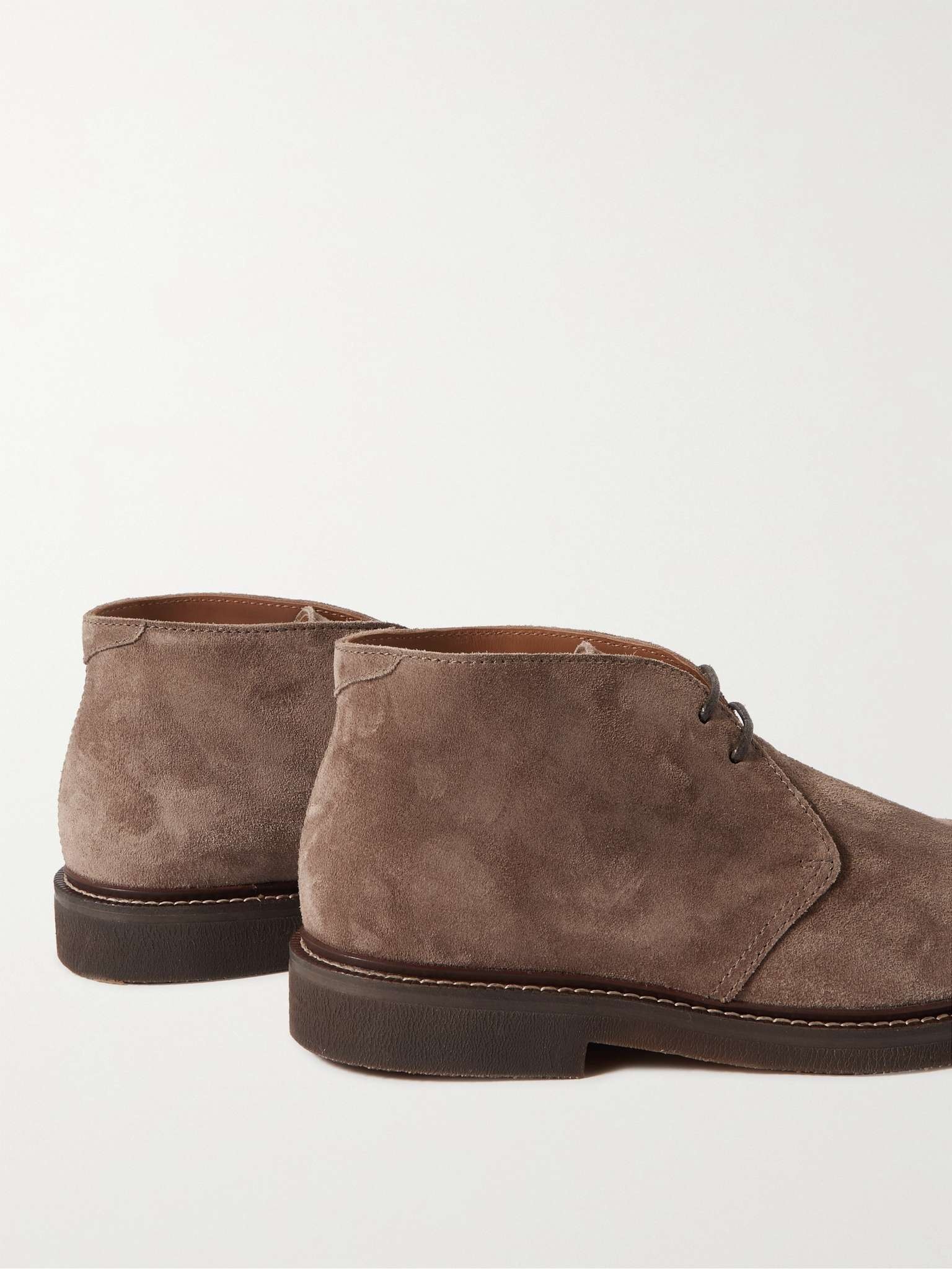 Suede Chukka Boots - 5