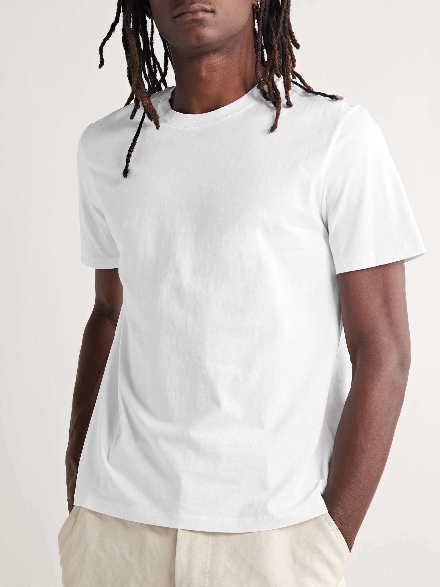 Three-Pack Cotton-Jersey T-Shirt - 4