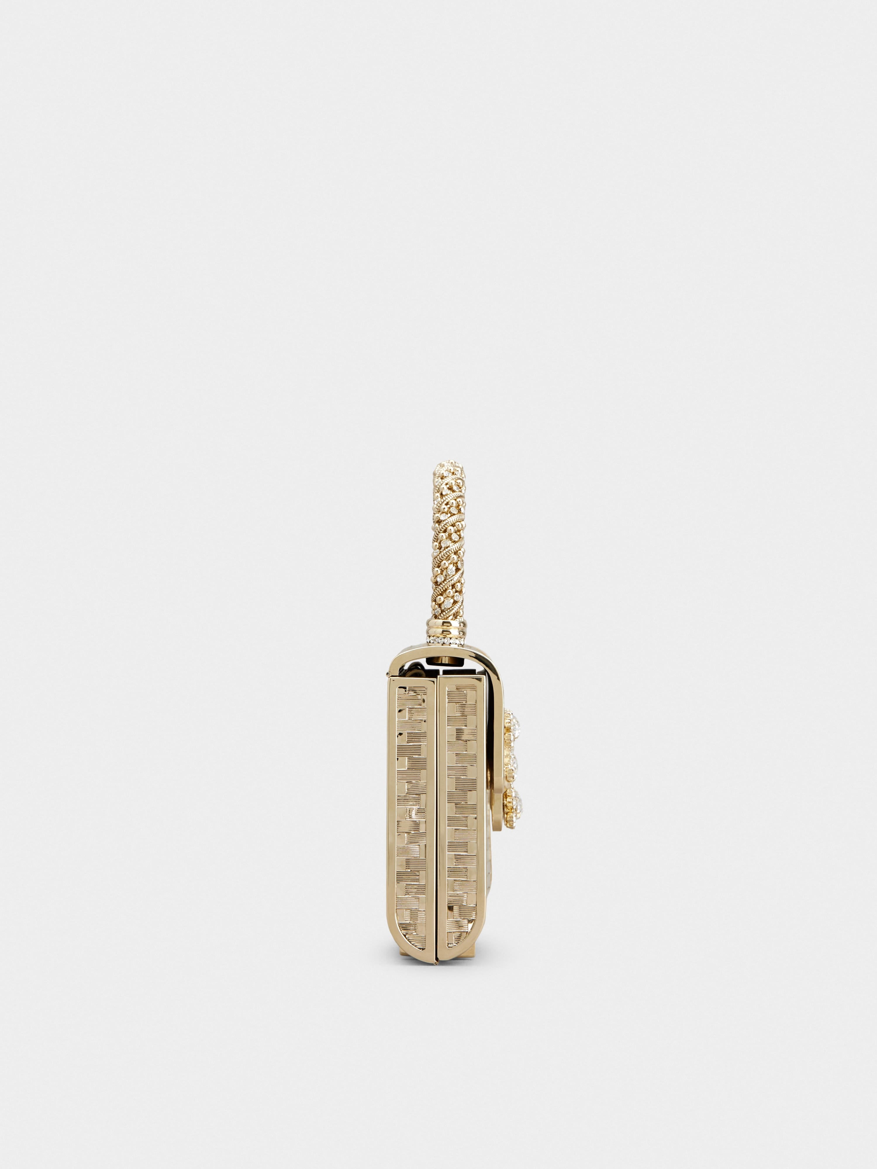 Jewel Efflorescence Mini Bag in metal - 2