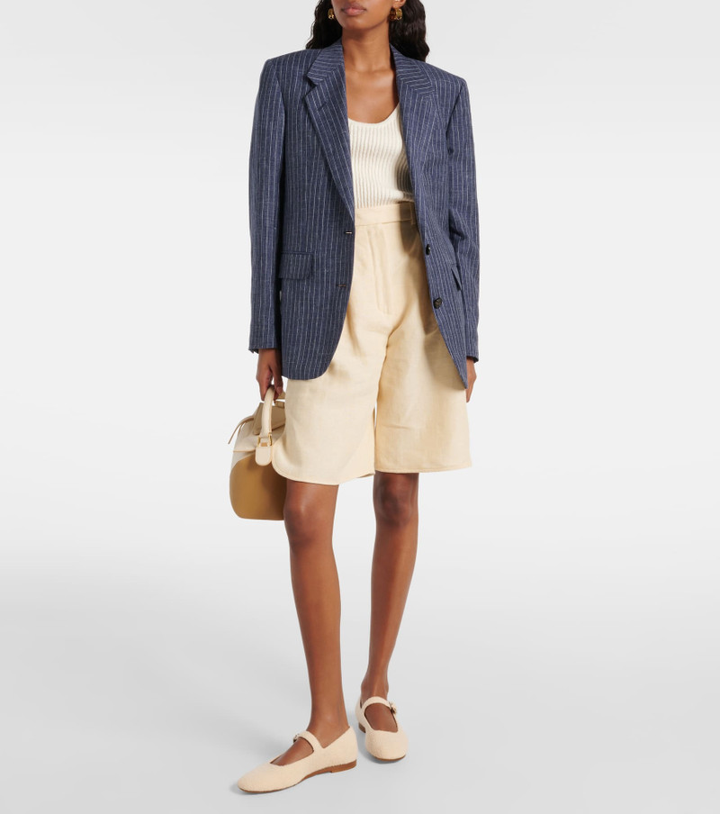 LE MONDE BÉRYL Canvas Mary Jane flats outlook