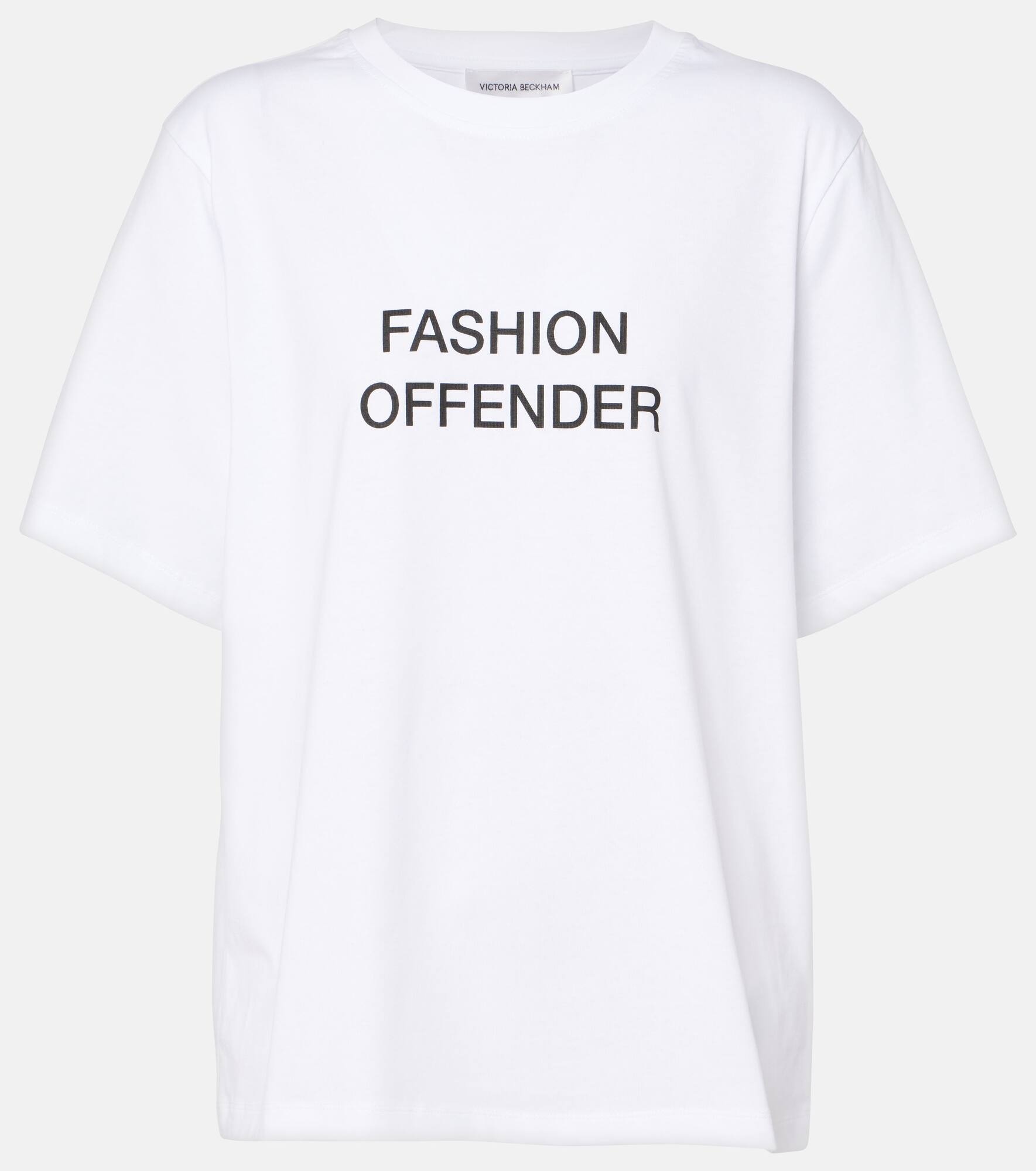 Printed cotton jersey T-shirt - 1