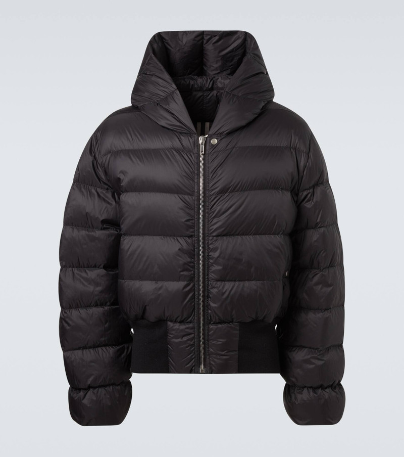 Hooded down jacket 1