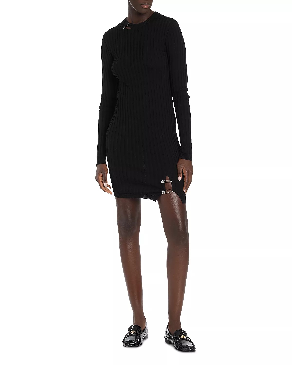 Knit Wool Blend Dress - 2