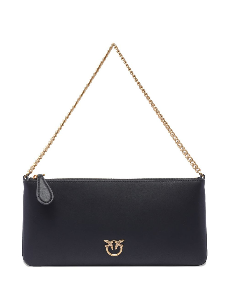 logo-appliqué shoulder bag 1