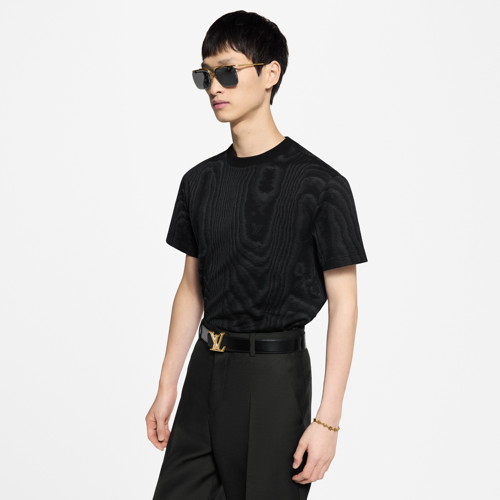 Jersey Jacquard T-Shirt - 2