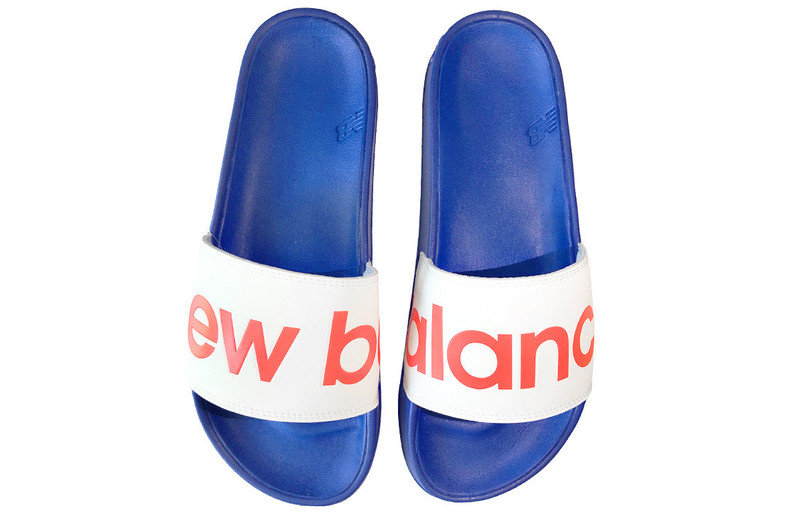 New Balance New Balance 200 Slippers White/Blue/Red SMF200P1 outlook