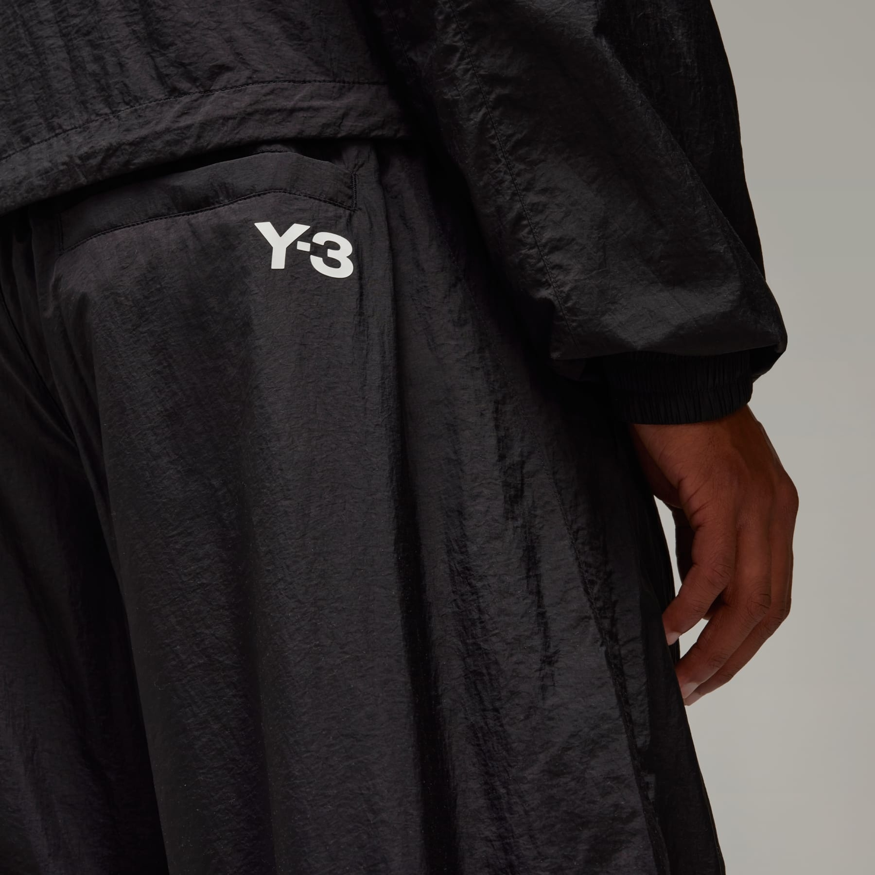 Y-3 3-Stripes Nylon Shell Pants - 6