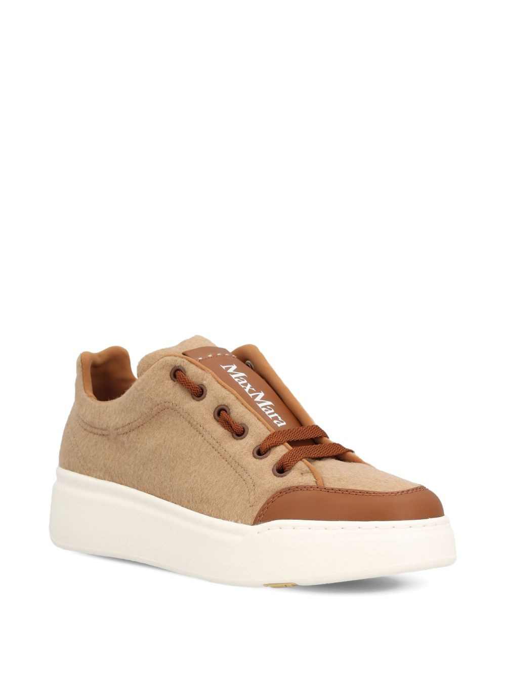 water-repellent cashmere sneakers - 2