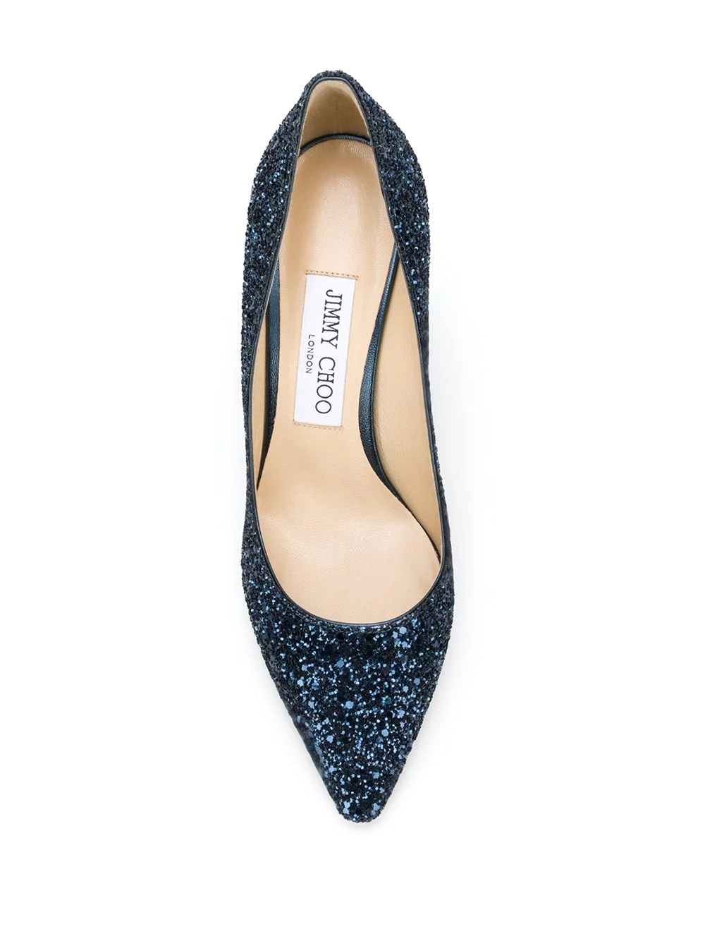  Romy glitter-embellished 100mm pumps  - 4