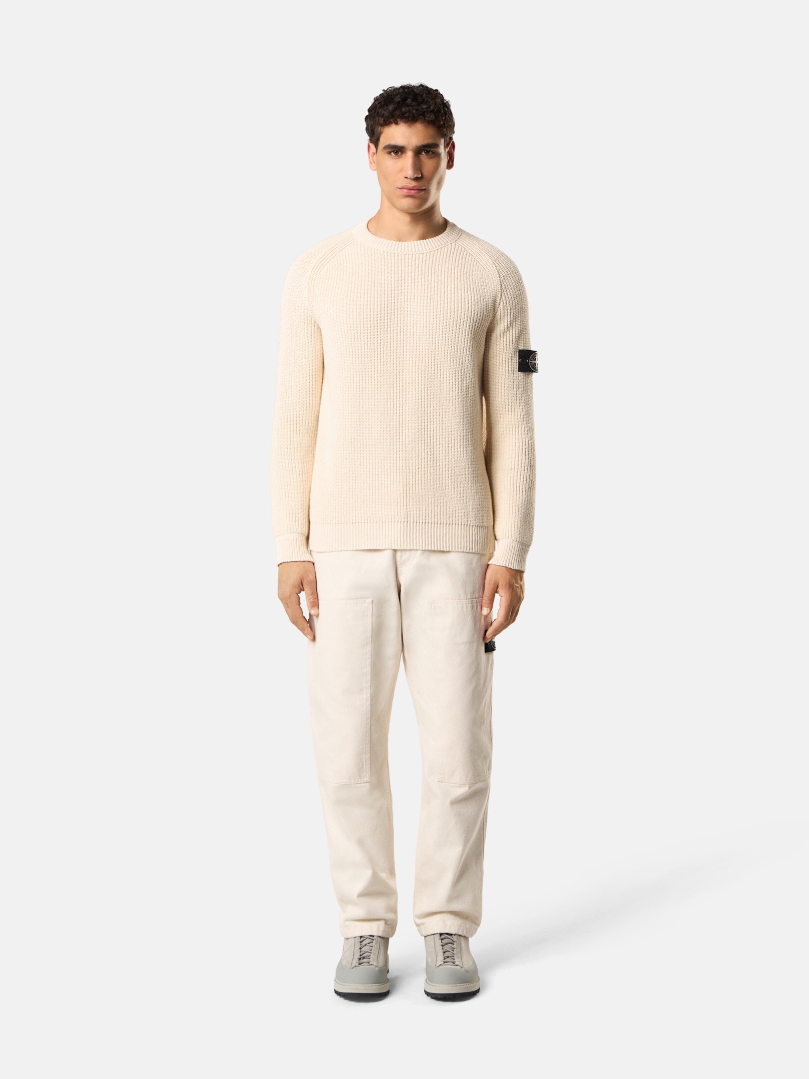 5100012 FISHERMAN'S RIB COTTON_STONE ISLAND RAW BEAUTY - 3