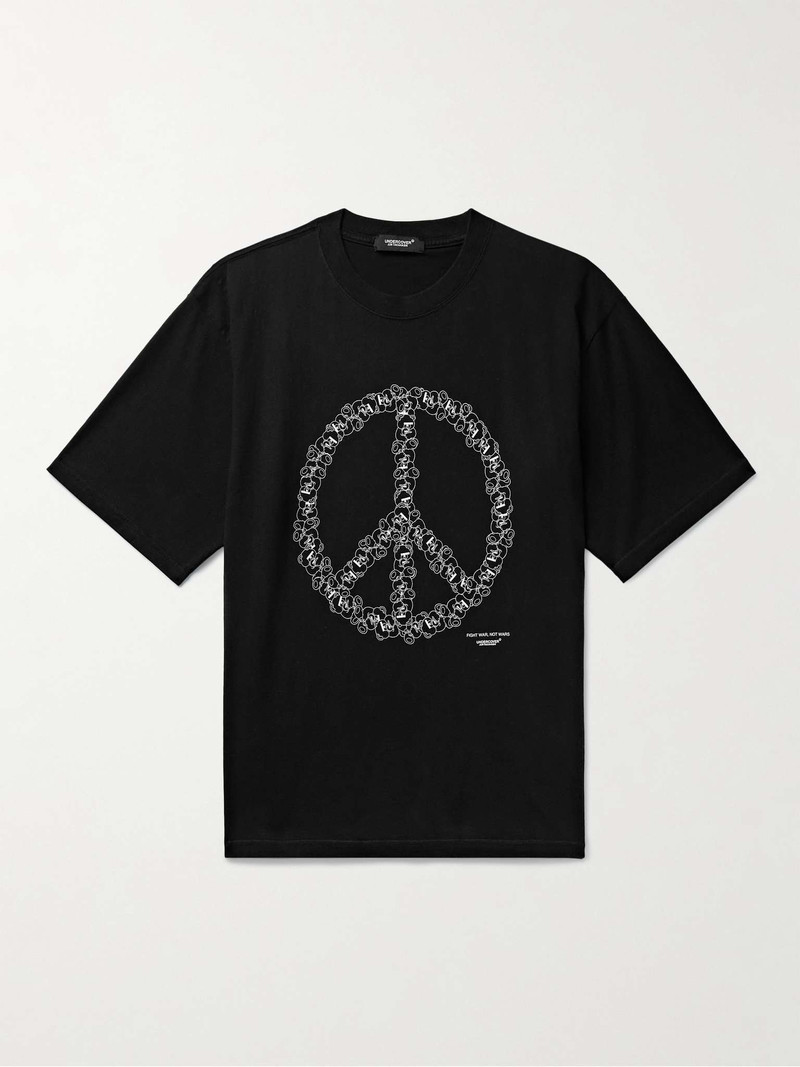 Logo-Print Cotton-Jersey T-Shirt - 1
