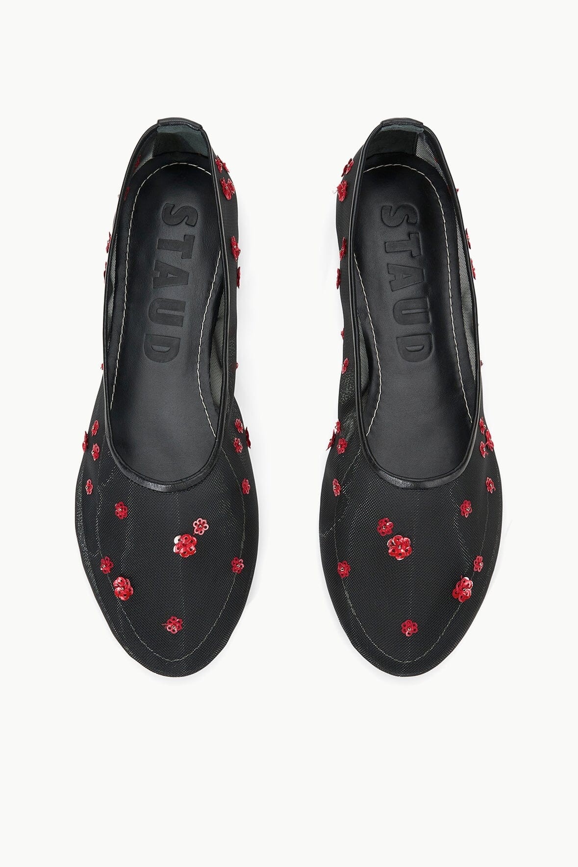 STAUD ALBA BALLET FLAT POPPY - 7