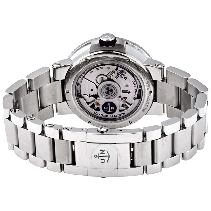 Ulysse Nardin Marine Chronometer Annual Calendar Automatic Blue Dial Men's Watch 1133-210-7M/E3 - 3