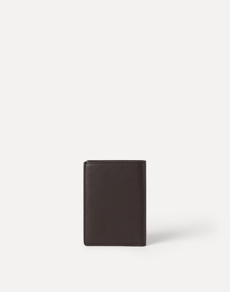 Brunello Cucinelli Smooth calfskin passport holder outlook