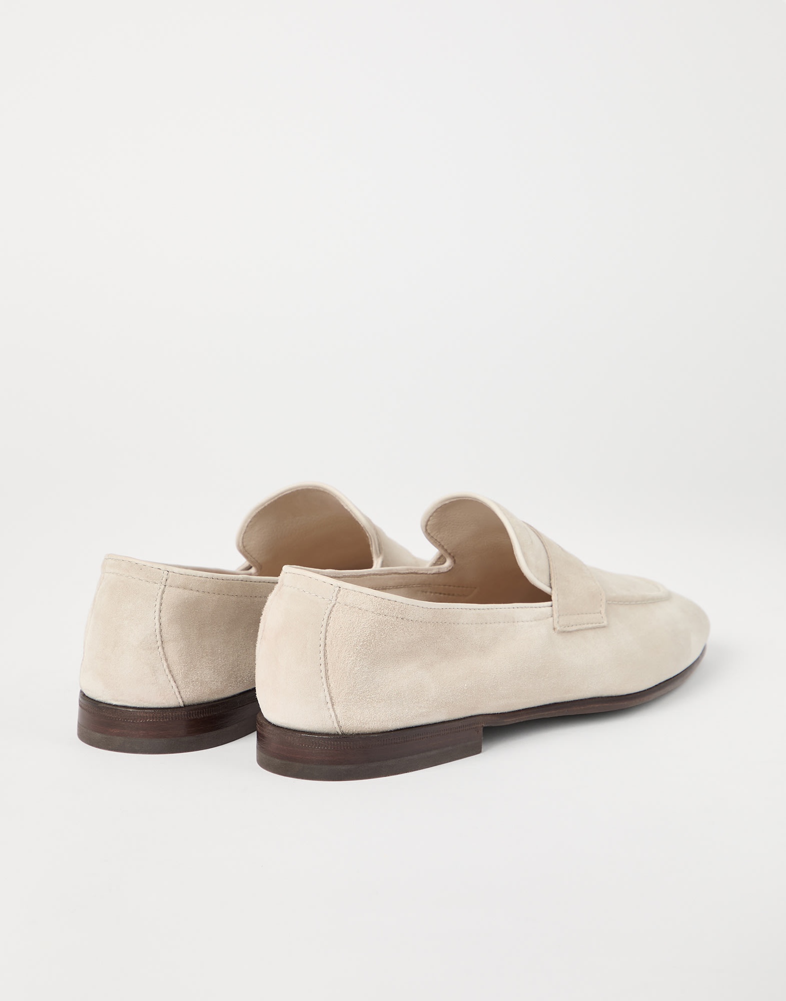 Suede soft penny loafers - 2