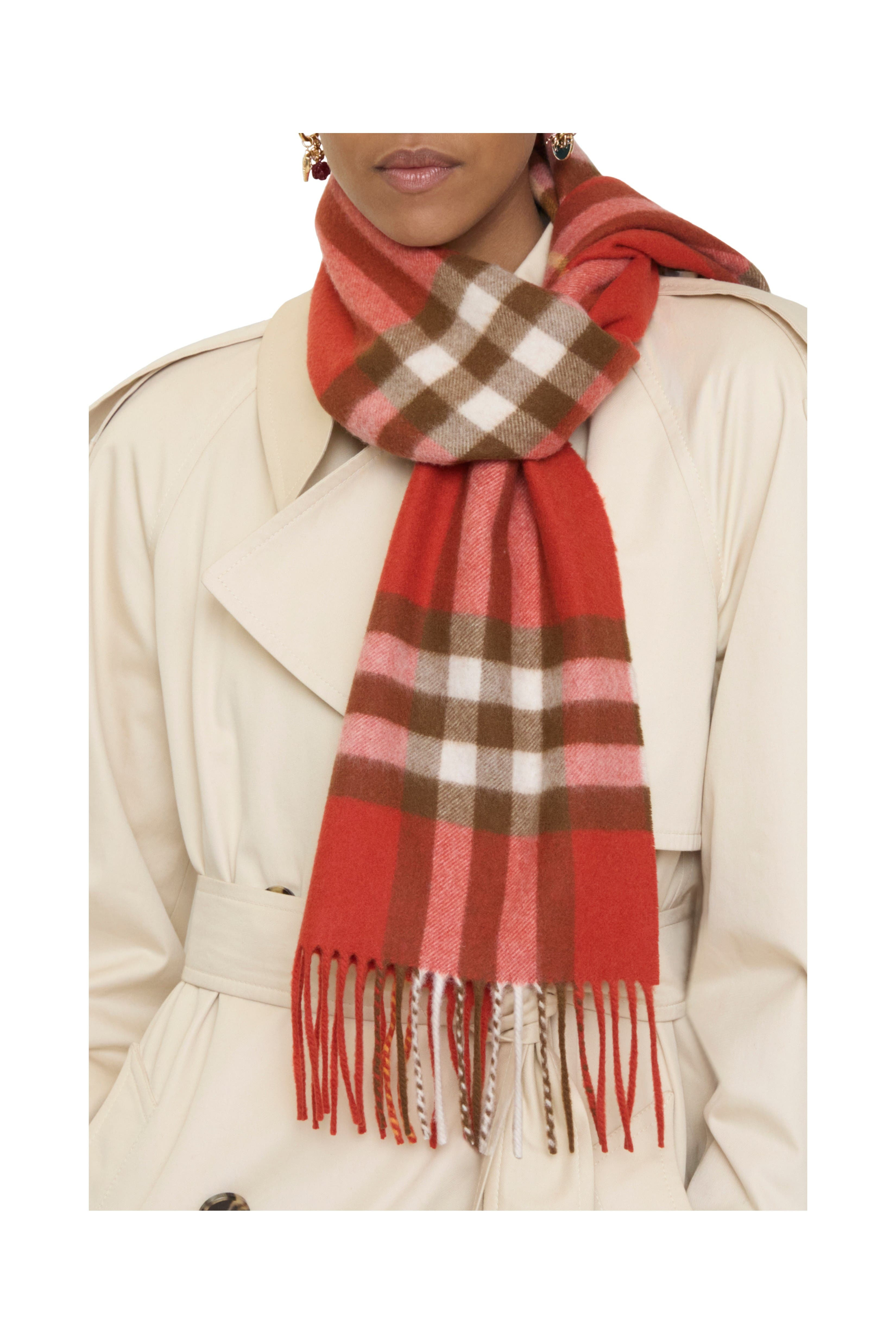 burberry Check Cashmere Scarf in Roux at Nordstrom - 2