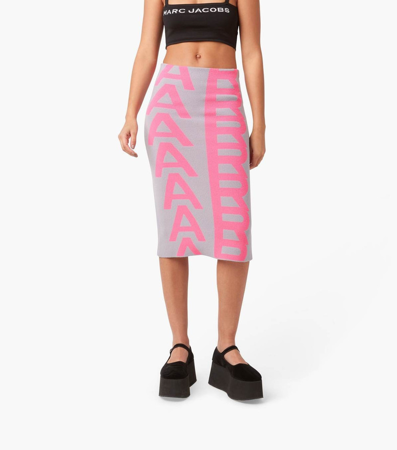 THE MONOGRAM KNIT TUBE SKIRT 4