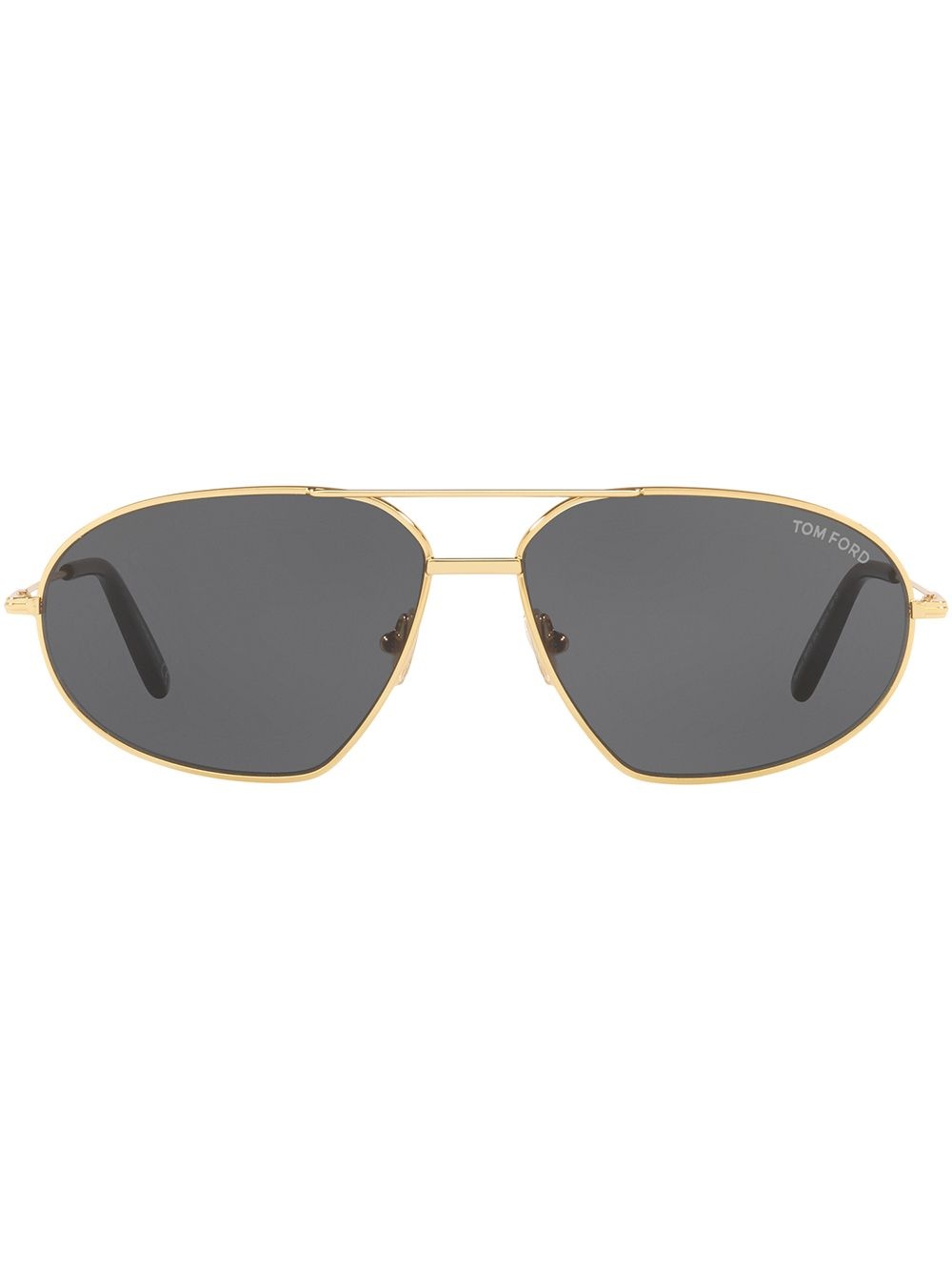 aviator-frame tinted sunglasses - 1