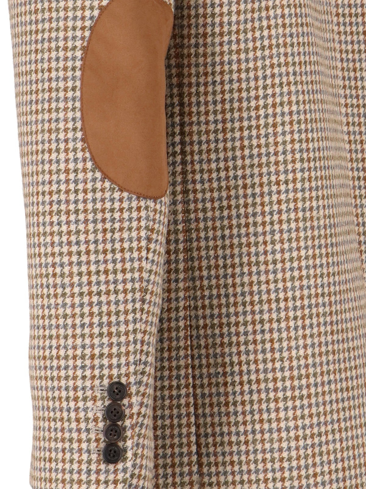 SINGLE-BREASTED WOOL BLEND BLAZER - 5