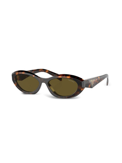 Prada tortoiseshell-effect tinted sunglasses outlook