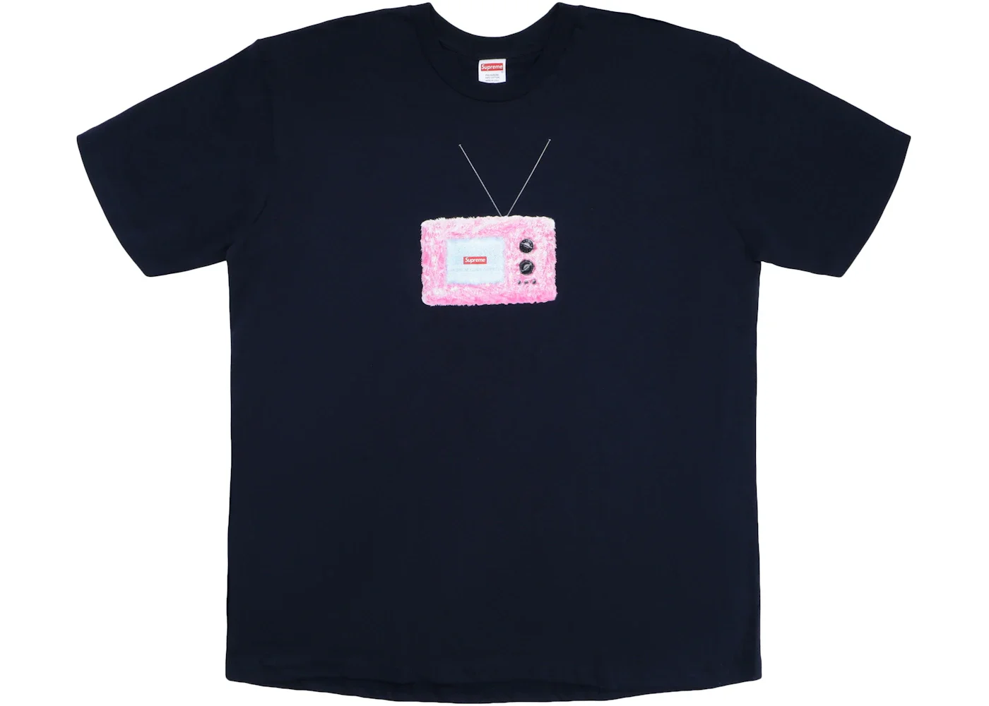 Supreme TV Tee Navy - 1