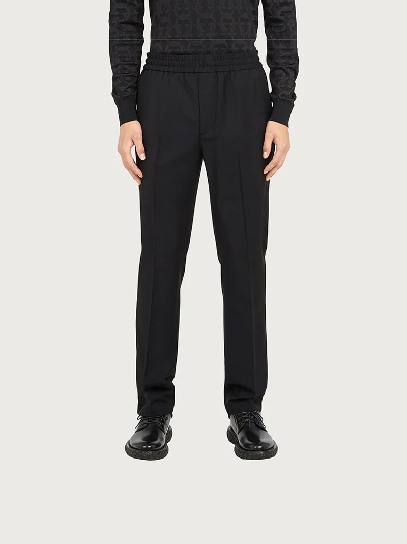 FERRAGAMO DRAWSTRING TROUSERS outlook