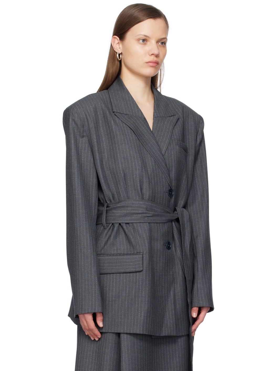 Gray Zillah Blazer - 2