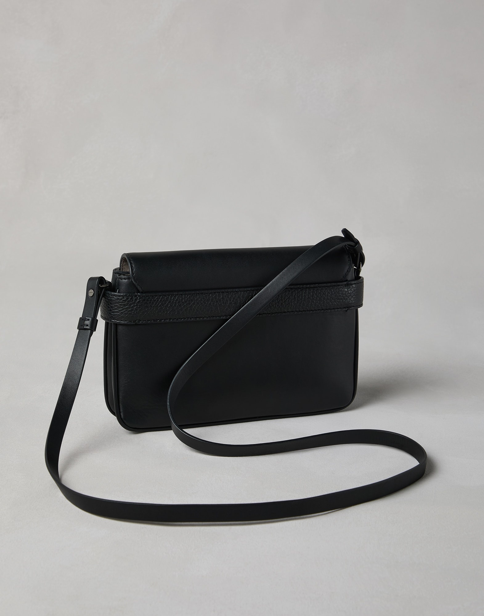 Sartorial small cross-body bag in calfskin - 2