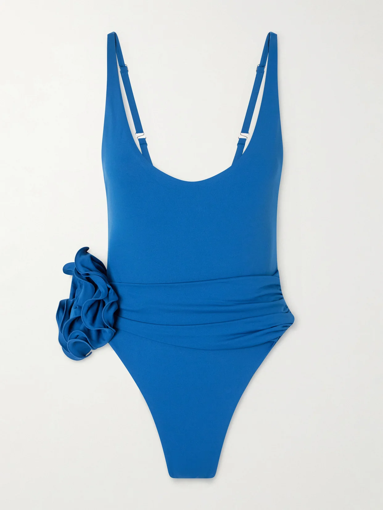 Embellished Gathered Swimsuit - 1