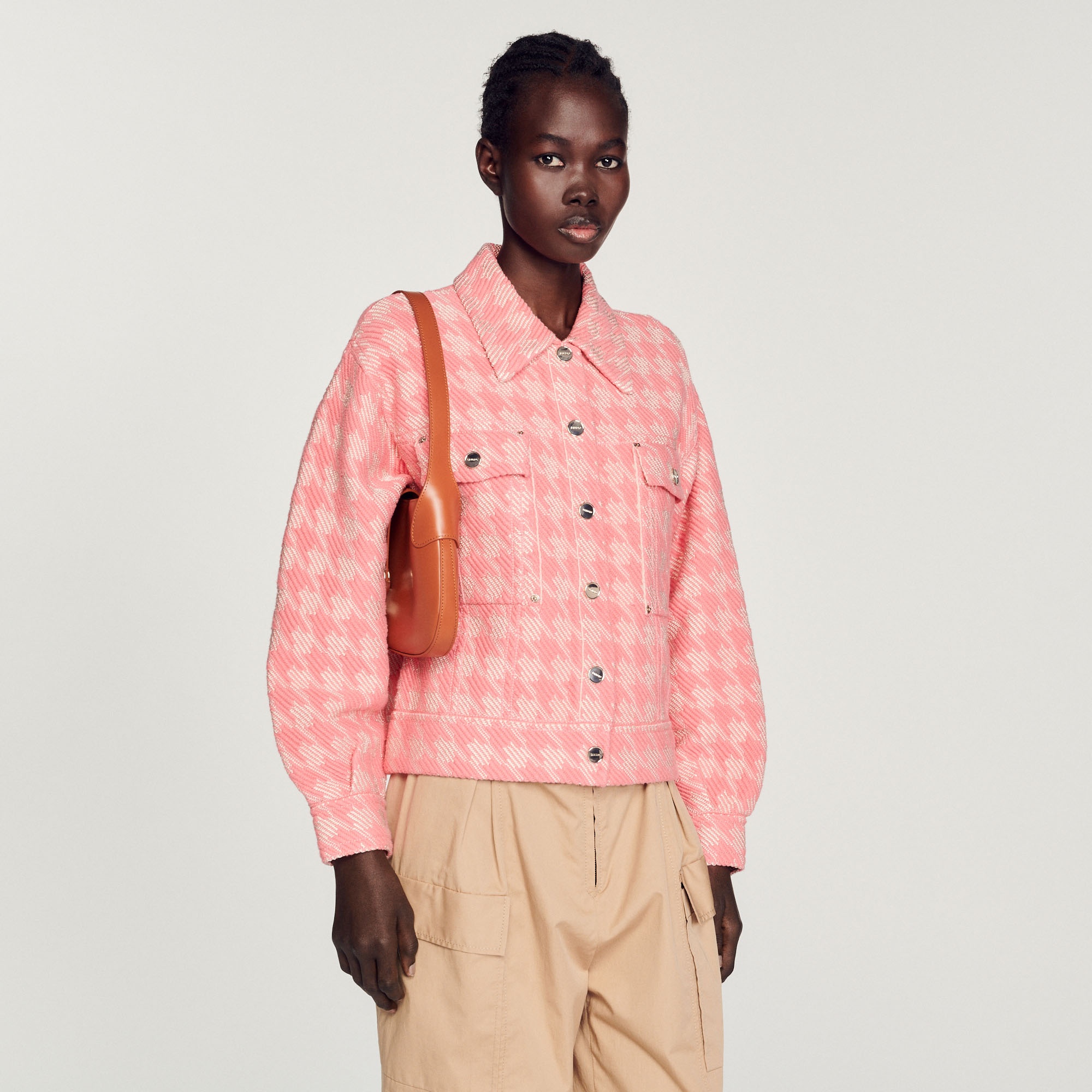 Houndstooth jacket - 5