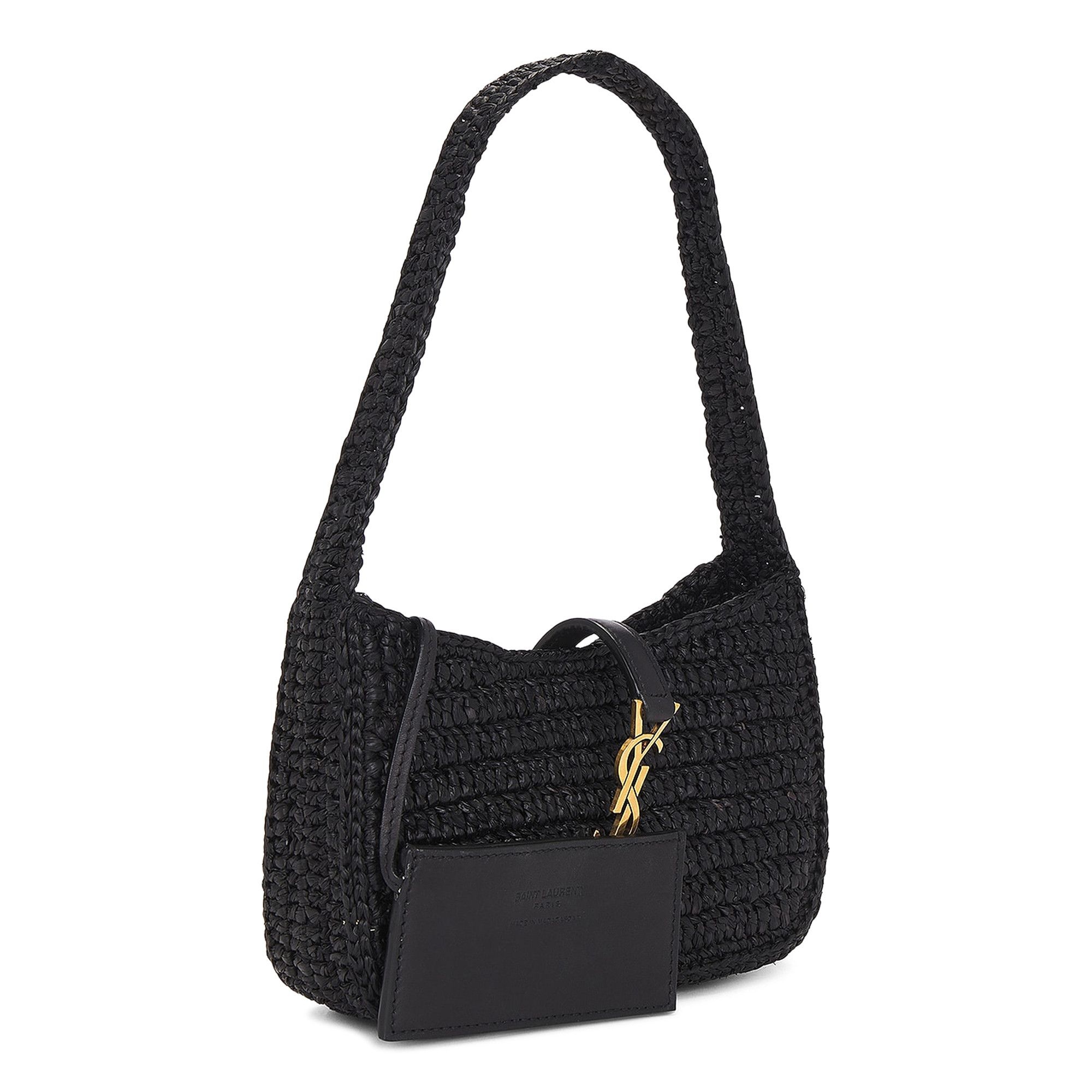 Saint Laurent Mini Le 5 À 7 Hobo Bag 'Black' - 3